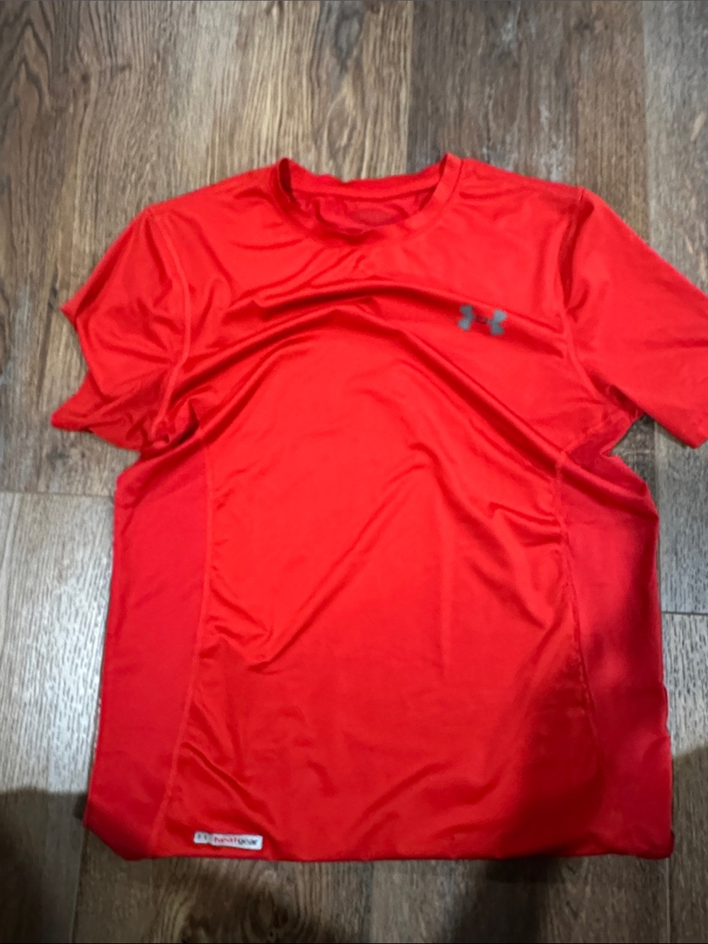 Under Armour Red Short Sleeve Men’s Athletic Tee